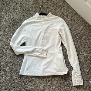 Lululemon White Quarter Zip Size 10